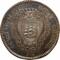 France Echevins & Maire De Nantes - Jeton Argent A L\'Hercule R2