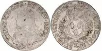 France Ecu Louis XV arms of France with sprays - 1732 X Amiens