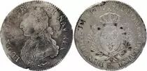 France Ecu Louis XVI aux branches d\'olivier - 1775 & Aix en Provence - Argent