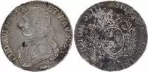 France Ecu Louis XVI Olive branch - 1776 K Bordeaux - Silver - KM.564