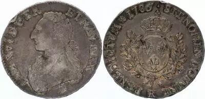 France Ecu Louis XVI with sprays - 1785  R Orleans