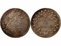 France Election De Nemours, Louis XV  Jeton Argent Émission De 1746