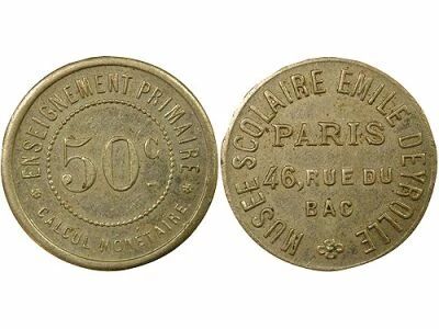 France Emile Deyrolle School Museum - 50 Centimes - Paris