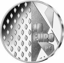 France Equipe de France olympique et paralympique - 10 Euros ARGENT BE FRANCE 2021 - Jeux Olympiques PARIS 2024