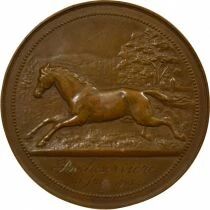 France Equitation - M&eacute;daille Bronze, Rocheservi&egrave;re - 1967, D&eacute;put&eacute; V. Ansquer