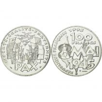 France ESSAI 100 Francs Commémo. La Paix (8 mai 1945) FRANCE 1995 (SPL)