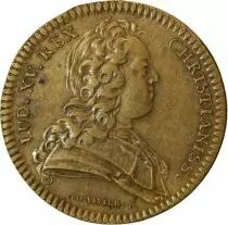 France Etats D\'Artois, Louis XV - Jeton Laiton Emission De 1724