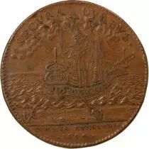 France Etats de Bourgogne, Le Prince De Condé Et Le Duc De Bourbon - Jeton Cuivre - 1694