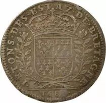France Etats de Bretagne, Louis XIV ? Jeton Argent - 1683 Vitré
