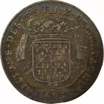 France Etats de Bretagne, Louis XIV ? Jeton Argent, Statue Equestre - 1693 Vannes