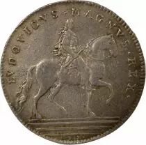 France Etats de Bretagne, Louis XIV ? Jeton Argent, Statue Equestre - 1695 Vannes