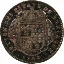 France Etats De Bretagne, Louis XV  Jeton Argent 1722 Nantes Daniel 76