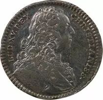 France Etats De Bretagne, Louis XV  Jeton Argent 1736 Rennes Daniel 89
