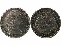 France Etats De Bretagne, Louis XV  Jeton Argent 1742 Rennes Daniel 93