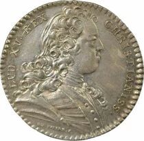 France Etats de Bretagne, Louis XV ? Jeton Argent - 1728 Rennes