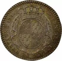 France Etats de Bretagne, Louis XV ? Jeton Argent - 1746 Rennes