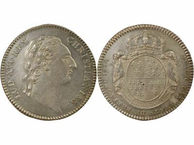 France Etats de Bretagne, Louis XVI ? Jeton Argent - 1774 Rennes