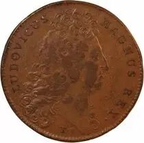 France Etats De Lille, Louis XIV  Jeton Cuivre 1713