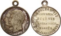 France Eugénie Impératrice & Napoléon III Empereur - Mariage - 1853