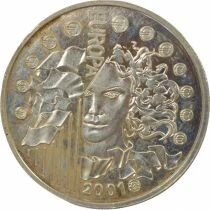 France Europa - 6.55957 Silver Francs, Parity - 2001 Paris