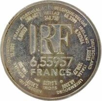 France Europa - 6.55957 Silver Francs, Parity - 2001 Paris
