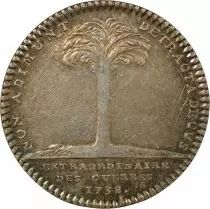France Extraordinaire des Guerres, Louis XV - Jeton Argent 1738