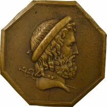 France Facult&eacute; de M&eacute;decine de Montpellier - Jeton Bronze - XIXe Si&egrave;cle