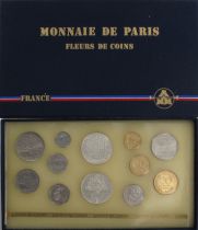 France FDC.1986 Coffret FDC 1986 - Monnaie de Paris