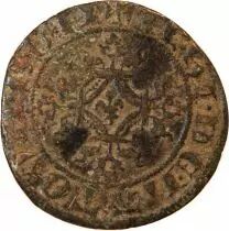 France France  Jeton De Compte  Au Roi Debout  Ie Svis De Laton Bel - XVe Siècle