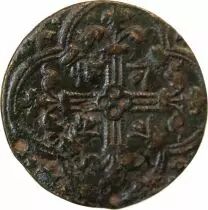 France France - Jeton De Compte À L\'Écu Ave Maria Gracia Pli - XVe Siècle - Mit.434A