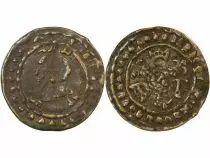 France France, Henri III  Denier À Épouser, Élément Dun Treizain  XVIe Siècle