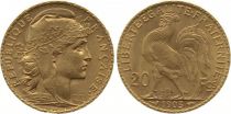 France France 20 Francs Marian - Rooster 1903