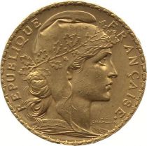 France France 20 Francs Marian - Rooster 1903