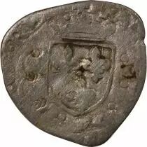 France FRANCIS I - DOUZAIN WITH PLAIN CROSS, 1st TYPE - F ANGERS