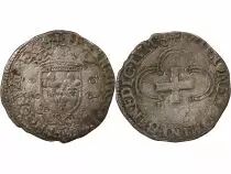 France FRANCIS I - DOUZAIN WITH PLAIN CROSS, 1st TYPE - K BORDEAUX