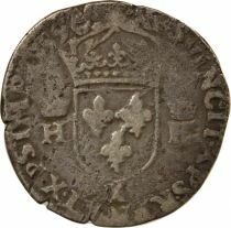 France Fran&ccedil;ois II - Teston Argent, au nom de Henri II - 1559 K Bordeaux