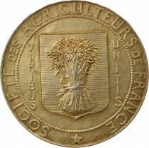France French Farmers\' Association - Silver Medal - XXth Century, Pillet