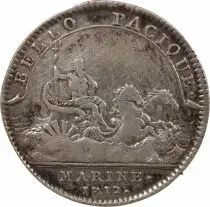 France Galères Royales, Louis Alexandre De Bourbon, Compte De Toulouse - Jeton Argent 1712