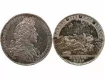 France Galères Royales, Louis Alexandre De Bourbon, Compte De Toulouse - Jeton Argent 1713