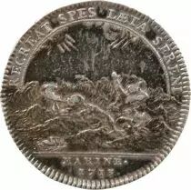 France Galères Royales, Louis Alexandre De Bourbon, Compte De Toulouse - Jeton Argent 1713
