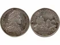 France Galères Royales, Louis Alexandre De Bourbon, Compte De Toulouse - Jeton Argent 1716