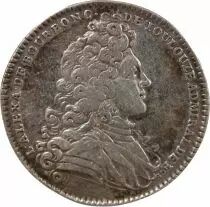 France Galères Royales, Louis Alexandre De Bourbon, Compte De Toulouse - Jeton Argent 1716