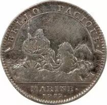 France Galères Royales, Louis Alexandre De Bourbon, Compte De Toulouse - Jeton Argent 1716