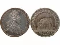 France Galères Royales, Louis Alexandre De Bourbon, Compte De Toulouse - Jeton Argent 1737