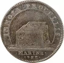 France Galères Royales, Louis Alexandre De Bourbon, Compte De Toulouse - Jeton Argent 1737