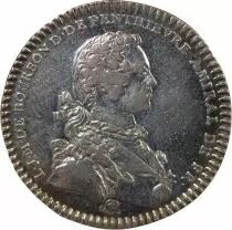 France Galères Royales, Louis Jean Marie De Bourbon, Duc De Penthievre - Jeton Argent 1744
