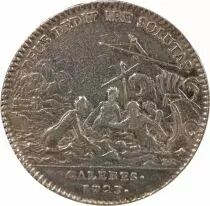 France Galères Royales, Louis XV - Jeton Argent 1723