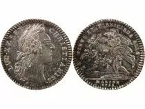 France Galères Royales, Louis XV - Jeton Argent 1758