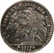 France Galères Royales, Louis XV - Jeton Argent 1758