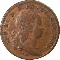 France Galères Royales, Louis XV  Jeton Cuivre 1717